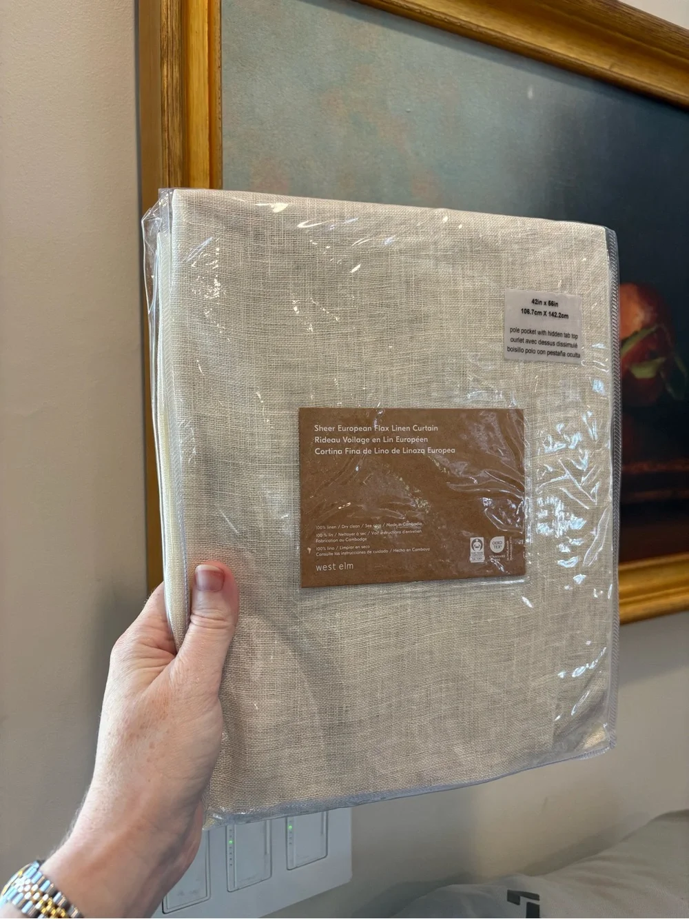 West Elm custom sized